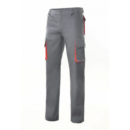 PANTALON TRABAJO BICOLOR REFORZADO SAMISA
